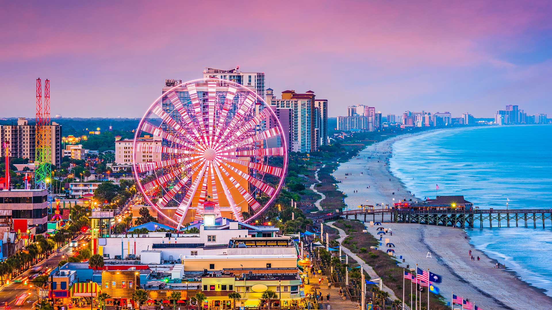 Panorama to illustrate dating in myrtle beach